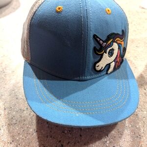 Aksel Unicorn Flatbill Snapback Hat